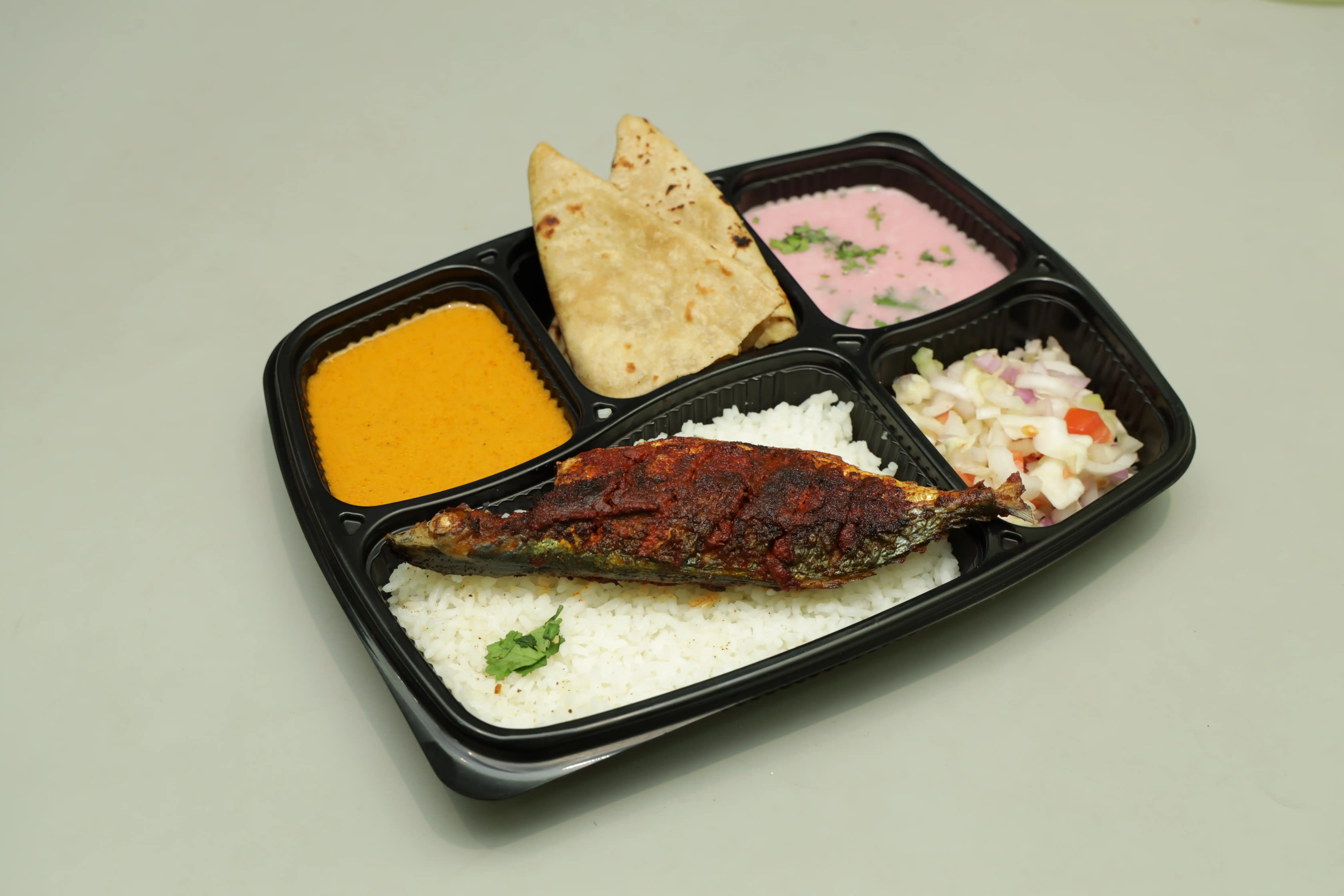 Bangda / Bombil Thali